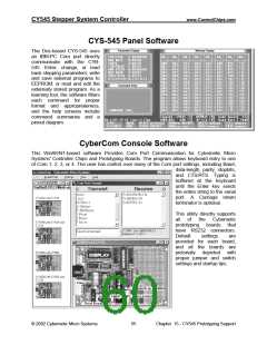 浏览型号CY325的Datasheet PDF文件第60页