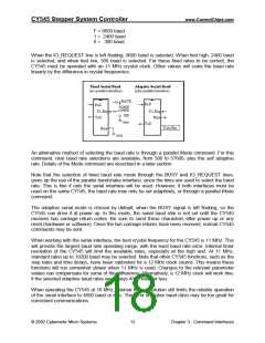 浏览型号CY327的Datasheet PDF文件第18页