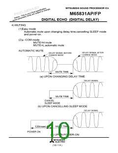 浏览型号M65831AP的Datasheet PDF文件第10页