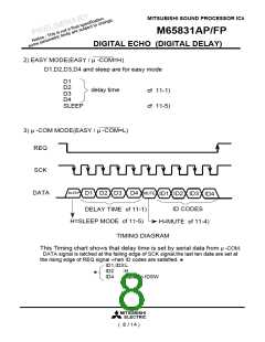 浏览型号M65831AP的Datasheet PDF文件第8页
