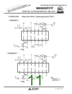 浏览型号M65850P的Datasheet PDF文件第11页