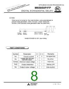 浏览型号M65850P的Datasheet PDF文件第8页
