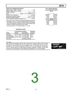 浏览型号AD724JR的Datasheet PDF文件第3页