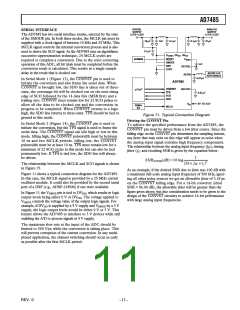 浏览型号AD7485的Datasheet PDF文件第11页