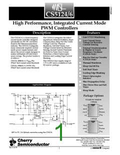 浏览型号CS5126XD8的Datasheet PDF文件第1页