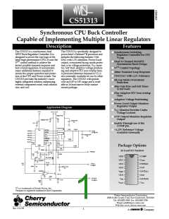 浏览型号CS51313GDR16的Datasheet PDF文件第1页