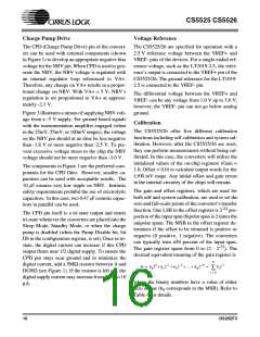 浏览型号CS5525-AP的Datasheet PDF文件第16页