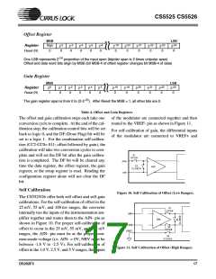 浏览型号CS5525-AP的Datasheet PDF文件第17页