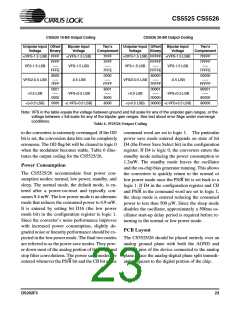 浏览型号CS5525-AP的Datasheet PDF文件第23页