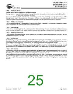 浏览型号CY7C63413-PVC的Datasheet PDF文件第25页