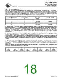 浏览型号CY7C63613-SC的Datasheet PDF文件第18页