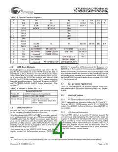 浏览型号CY7C68013A-56LFXC的Datasheet PDF文件第4页