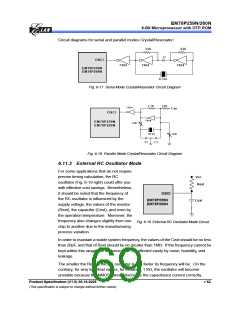 浏览型号EM78P259N的Datasheet PDF文件第69页