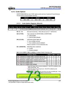 浏览型号EM78P259N的Datasheet PDF文件第73页