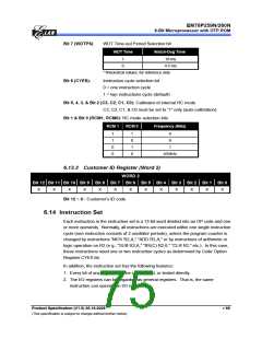 浏览型号EM78P259N的Datasheet PDF文件第75页