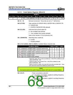 浏览型号EM78P418NP的Datasheet PDF文件第68页