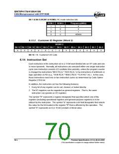 浏览型号EM78P418NP的Datasheet PDF文件第70页
