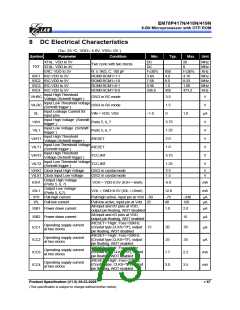 浏览型号EM78P418NP的Datasheet PDF文件第73页
