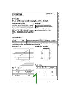 浏览型号FST3253的Datasheet PDF文件第1页