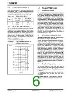 浏览型号HCS200的Datasheet PDF文件第6页