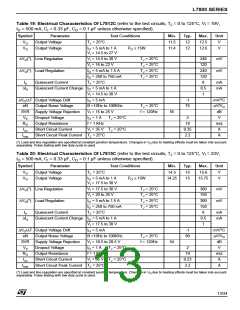 浏览型号L7824CV-DG的Datasheet PDF文件第13页