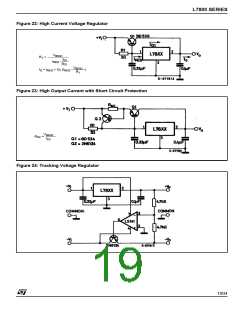 浏览型号L7824CV-DG的Datasheet PDF文件第19页