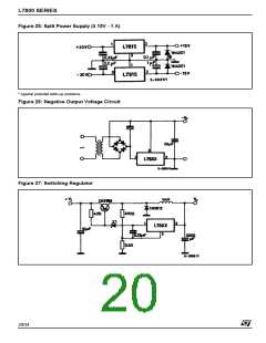浏览型号L7824CV-DG的Datasheet PDF文件第20页
