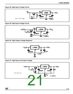 浏览型号L7824CV-DG的Datasheet PDF文件第21页