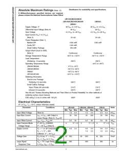 浏览型号LM2901MX的Datasheet PDF文件第2页