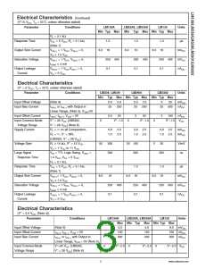 浏览型号LM2901MX的Datasheet PDF文件第3页