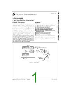 浏览型号LM629N-8的Datasheet PDF文件第1页