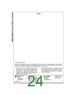 浏览型号LM629N-8的Datasheet PDF文件第24页