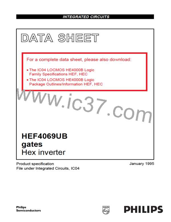 HEF4069UBP图片预览