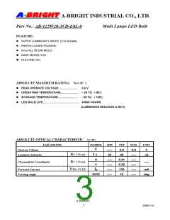 浏览型号AB-125W20-3VD-E0L-0的Datasheet PDF文件第3页