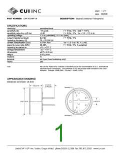 浏览型号CMA-4544PF-W的Datasheet PDF文件第1页