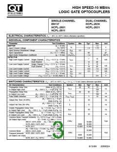 浏览型号HCPL-2631的Datasheet PDF文件第3页
