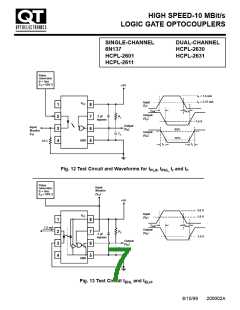 浏览型号HCPL-2631的Datasheet PDF文件第7页