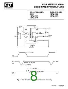 浏览型号HCPL-2631的Datasheet PDF文件第8页