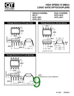 浏览型号HCPL-2631的Datasheet PDF文件第9页