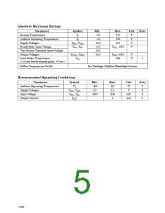 浏览型号HCPL-7800的Datasheet PDF文件第5页