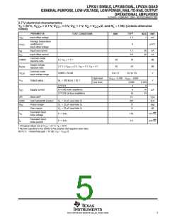 浏览型号LPV358MMX/NOPB的Datasheet PDF文件第5页