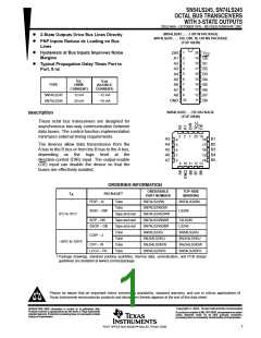 浏览型号LS245的Datasheet PDF文件第1页