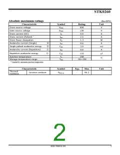浏览型号STK0260的Datasheet PDF文件第2页