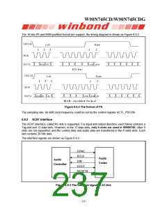 浏览型号W90N745CDG的Datasheet PDF文件第237页
