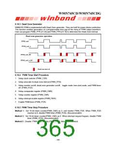 浏览型号W90N745CDG的Datasheet PDF文件第365页