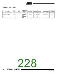 浏览型号83C51SND2C-JL的Datasheet PDF文件第228页
