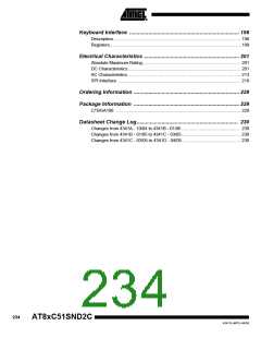 浏览型号83C51SND2C-JL的Datasheet PDF文件第234页