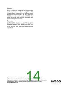 浏览型号ACPM-7886的Datasheet PDF文件第14页