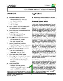 浏览型号APW6021KC-TUL的Datasheet PDF文件第1页