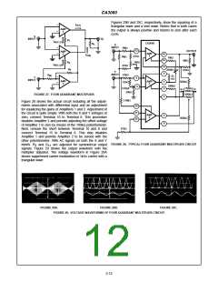浏览型号CA3060的Datasheet PDF文件第12页